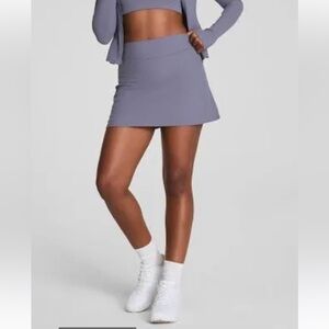 NWT Spanx Bare Essentials Skort in orchid ash